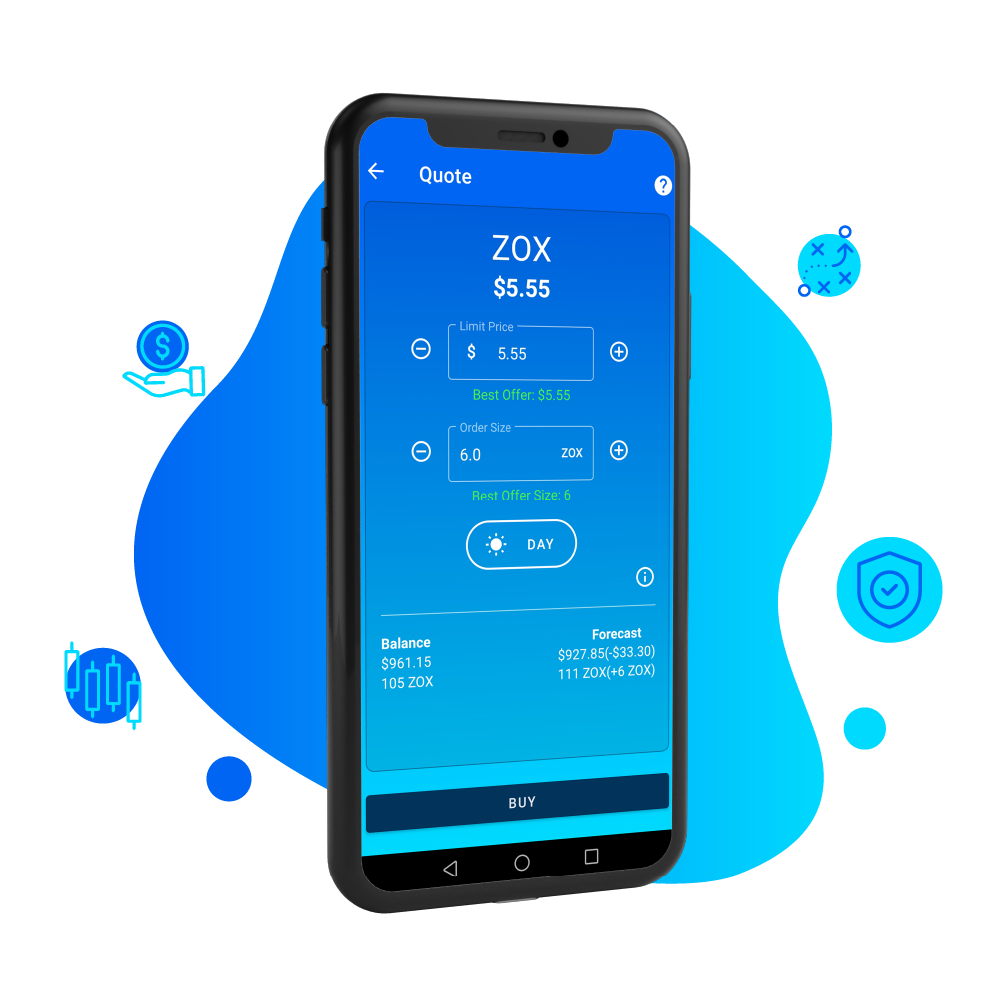 List on Upstream exchange and trading app